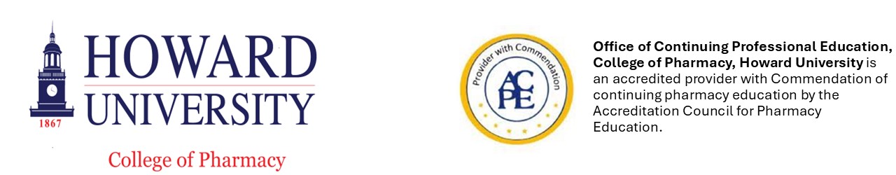 Howard Univeristy ACPE Commendation Banner